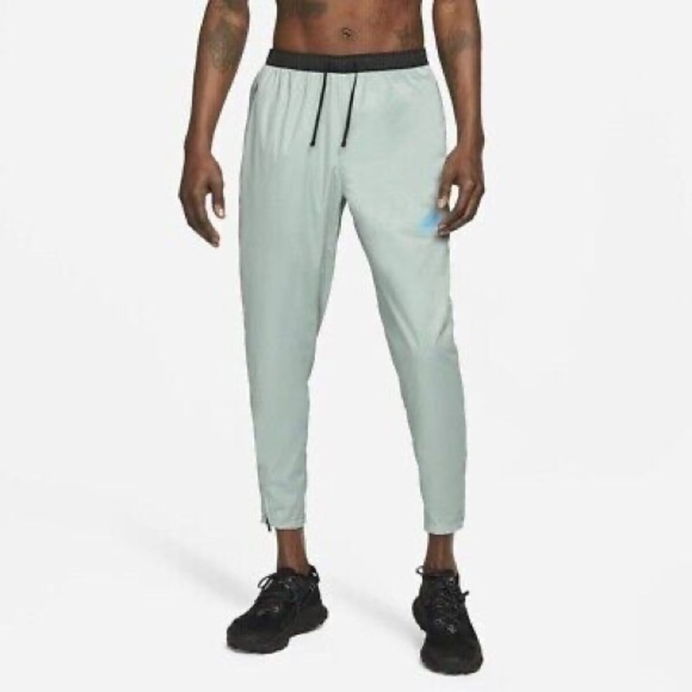 Nike Phenom Elite Knit Trail Running Pants Sage Blue Men’s XL